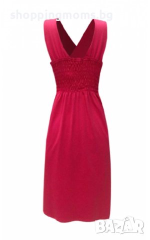 Едноцветна рокля за кърмачки и бременни - модел 0538, снимка 2 - Рокли - 43472207