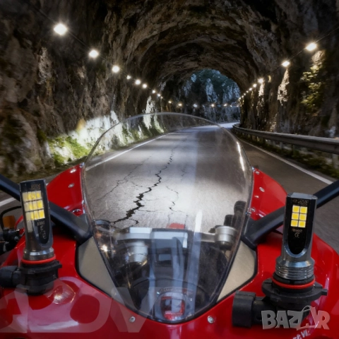 2 броя LED крушки за автомобил H11 / за мъгла, снимка 5 - Аксесоари и консумативи - 52599658