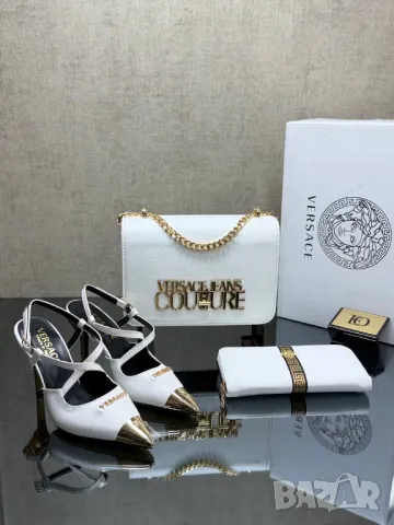 обувки на ток versace, снимка 2 - Дамски обувки на ток - 50422494