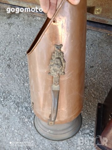 Стара медна кана, снимка 7 - Антикварни и старинни предмети - 37477417