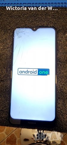 Работещ дисплей и тъч за Nokia 2.3 с пуснато стъкло, снимка 1