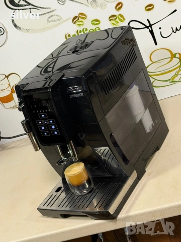 Кафемашина кафе автомат delonghi dinamica с гаранция, снимка 8 - Кафемашини - 53265759