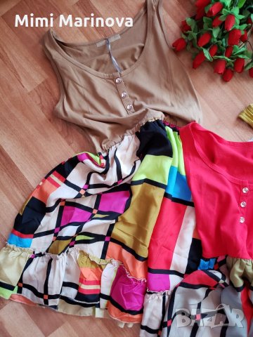 Последни от цвят!!!Забавни роклички, снимка 5 - Рокли - 27966422