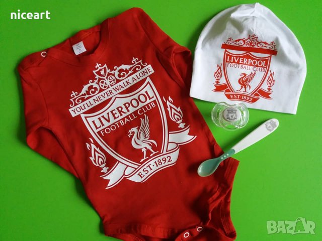 Бебешко боди Ливърпул, снимка 9 - Комплекти за бебе - 31123172