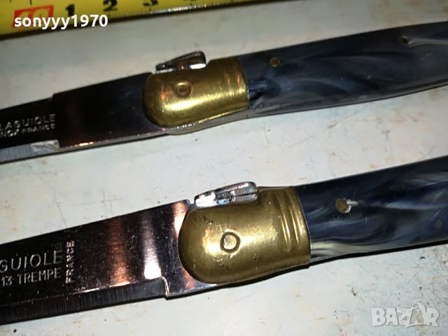 LOU LAGUIOLE X2 ANTIQUE FRANCE 2910222206, снимка 4 - Антикварни и старинни предмети - 38495277