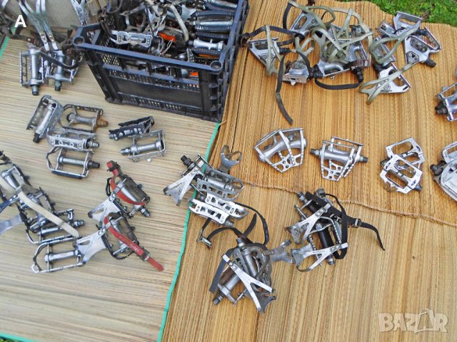 Шосейни ретро педали, снимка 15 - Части за велосипеди - 32702281