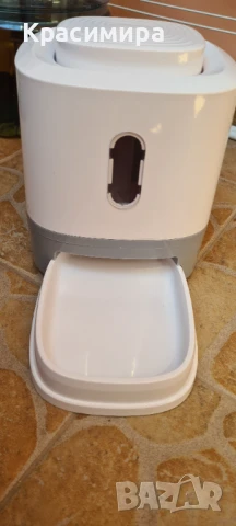 Хранилка – диспенсър с бутон, снимка 4 - За котки - 51144103