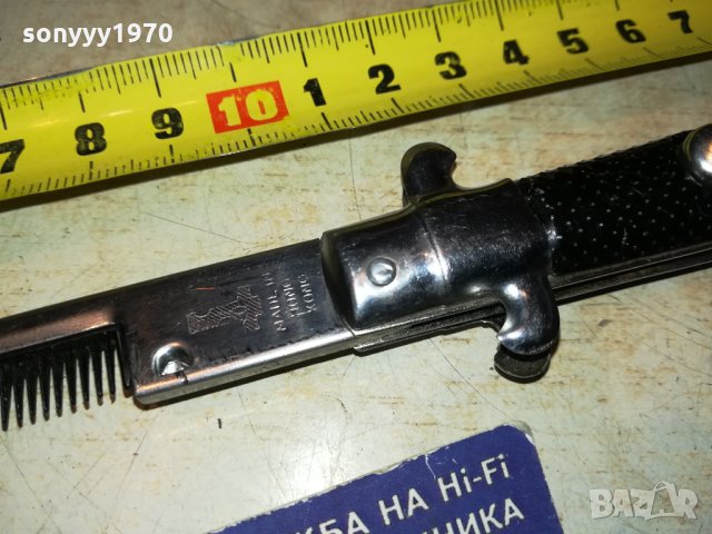MADE IN HONG KONG-ГРЕБЕН ВНОС FRANCE 1112211659, снимка 10 - Антикварни и старинни предмети - 35106124