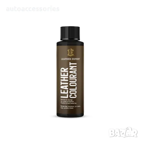 	Боя за естествена кожа и еко кожа 50 мл Leather Expert Colorant – Черна 001 Black, снимка 1