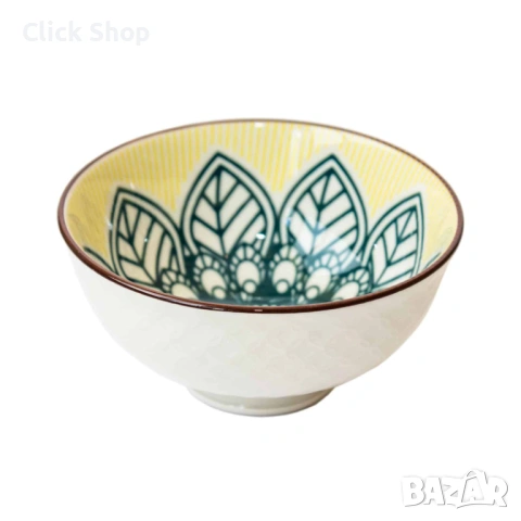 Комплект 4 керамични купички, различни модели, снимка 6 - Сервизи - 53456897