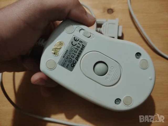 Ретро стара мишка с топче и сериен порт , снимка 4 - Клавиатури и мишки - 51410015