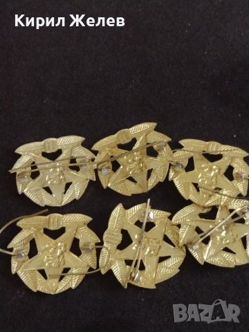 Лот военни кокарди 6 броя от соца стари за КОЛЕКЦИЯ ДЕКОРАЦИЯ 32555, снимка 7 - Други ценни предмети - 43711293