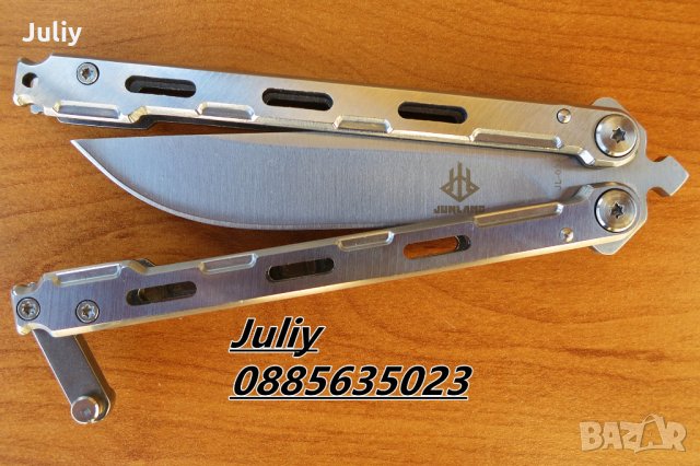 Сгъваем нож тип пепепуда JL-03, снимка 13 - Ножове - 26772498