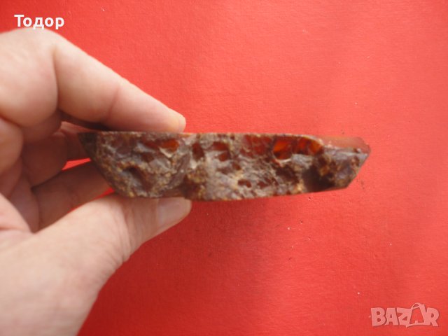 Полиран минерал ахат халцедон 8, снимка 5 - Колекции - 43939248