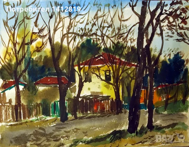 Георги Ковачев – Гришата (1920-2012), снимка 2 - Картини - 48627618