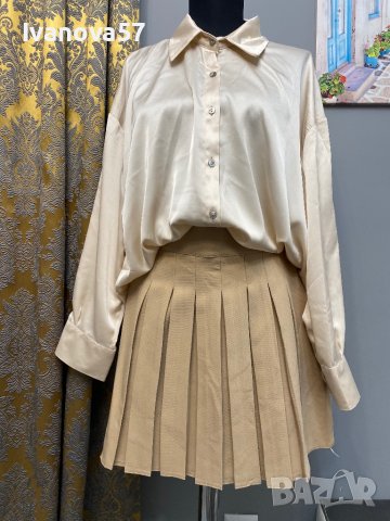 Сатенена риза, снимка 3 - Ризи - 40809155