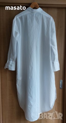 H&M - бяла рокля/риза, снимка 2 - Рокли - 40535718
