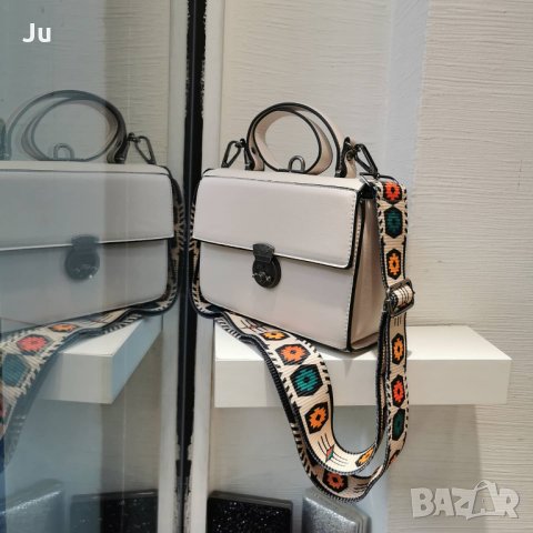 Дръжка за чанта, текстилни дръжки за чанти, Шарени дръжки за чанти, Дълги дръжки за чанти , снимка 3 - Чанти - 33412069