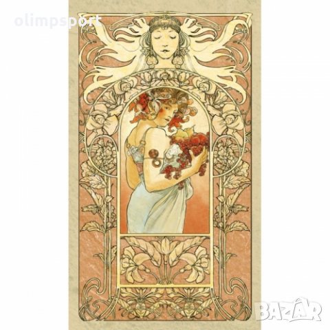 карти таро LOSCARABEO MUCHA нови  , снимка 3 - Карти за игра - 32664348