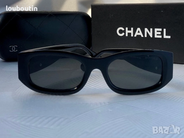 Дамски слънчеви очила елипса овални черно и бяло, снимка 7 - Слънчеви и диоптрични очила - 51703531