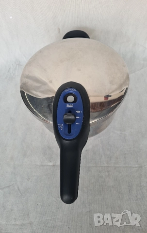 Тенджера под налягане Silit е добре позната скъпа висококачествена немска марка, снимка 3 - Съдове за готвене - 51995392