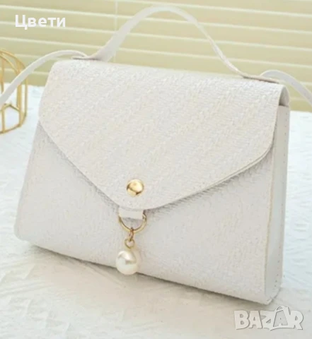 Бели сватбени воали и малка дамска чанта, снимка 10 - Сватбени аксесоари - 50552408