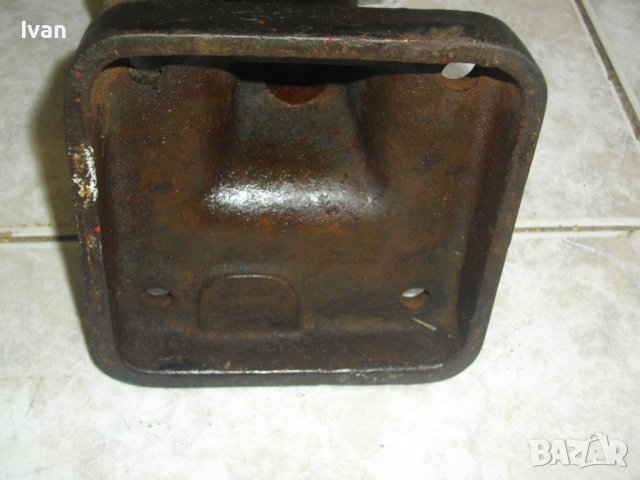 Масивен Ръчен Шмиргел-4,5кг-24см-ф125мм-Чугунена Основа-Старо Качество-Отличен, снимка 14 - Други инструменти - 40228777