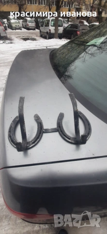 Закачалка от подкови и ковано желязо , снимка 4 - Антикварни и старинни предмети - 53219373