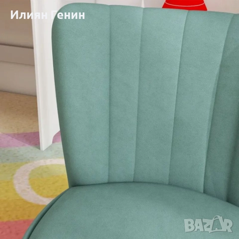 Детско кресло AIYAPLAY, кадифена визия, за 3-7 години, до 45 кг, снимка 3 - Мебели за детската стая - 52266944