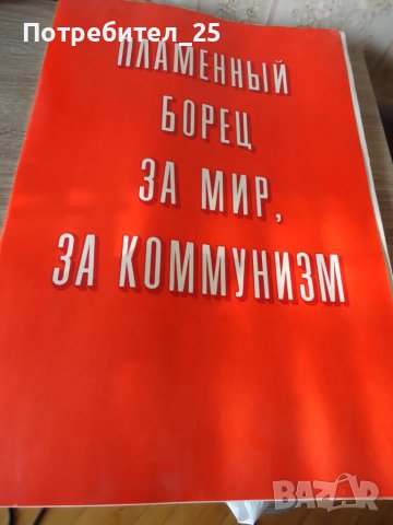 Плакати на Л,Брежнев