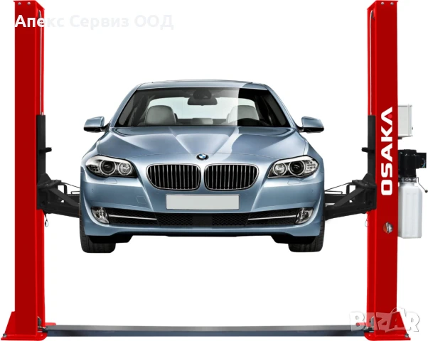 Двуколонен подемник с долна синхр. L-2-40D+, 4 т. мех. и ел. контри, снимка 2 - Подемници - 50517321