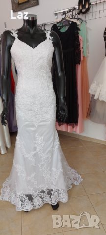 булченска сватбена рокля русалка, снимка 8 - Сватбени рокли - 32668725