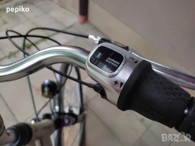 Продавам колела внос от Германия алуминиев градски велосипед ESTATE 28 цола SHIMANO NEXUS 8, снимка 4 - Велосипеди - 36963449