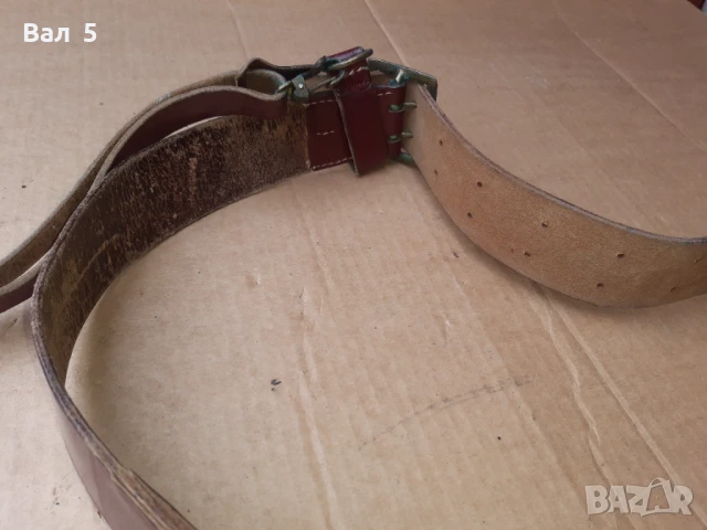Стар военен строеви офицерски колан с портупей , униформа, снимка 5 - Антикварни и старинни предмети - 50460868