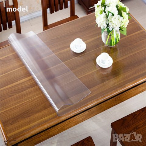 Силиконов прозрачен протектор за маса, снимка 6 - Мушами - 34749499