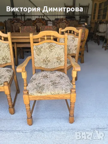 Комплект от 6 трапезни стола , снимка 11 - Столове - 50345933