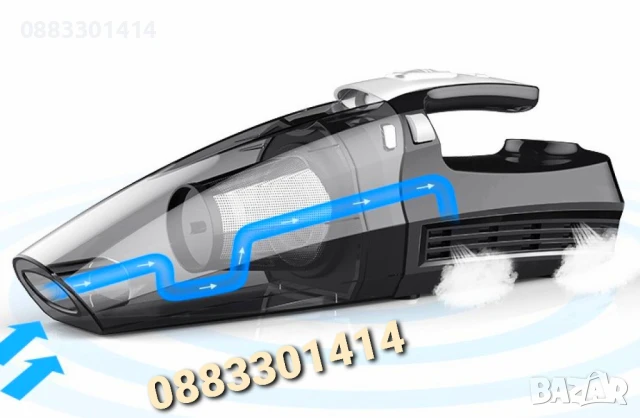 Преносима прахосмукачка 4 в 1 Rundong R-6055, снимка 2 - Аксесоари и консумативи - 50746608