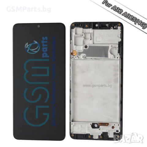 Дисплей + Рамка ЗА SAMSUNG GALAXY A32 4G - OLED, снимка 1 - Резервни части за телефони - 40487453