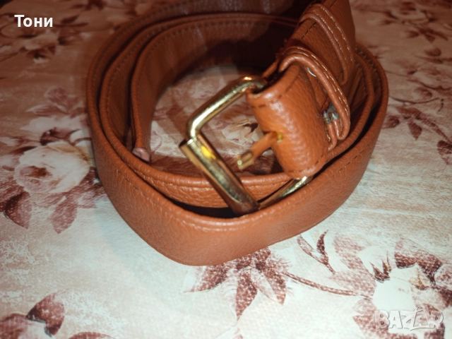 Нов Дамски Кожен Колан 120см., снимка 9 - Колани - 52777312