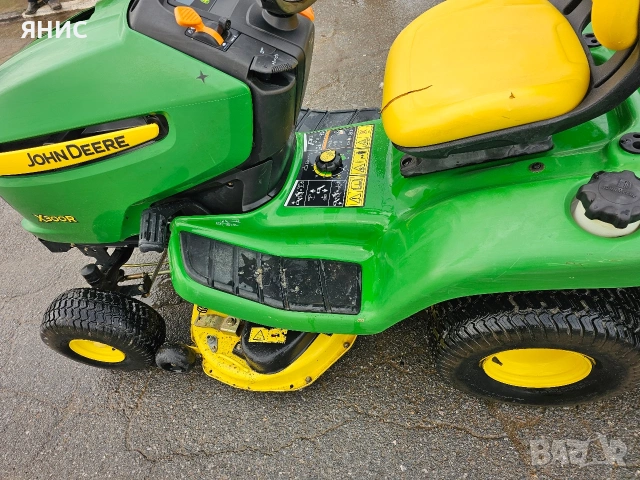 ТРАКТОРНА КОСАЧКА JOHN DEERE/KAWASAKI 18.K.C. X300R. ПЕРФЕКТНА , снимка 8 - Градинска техника - 53223272