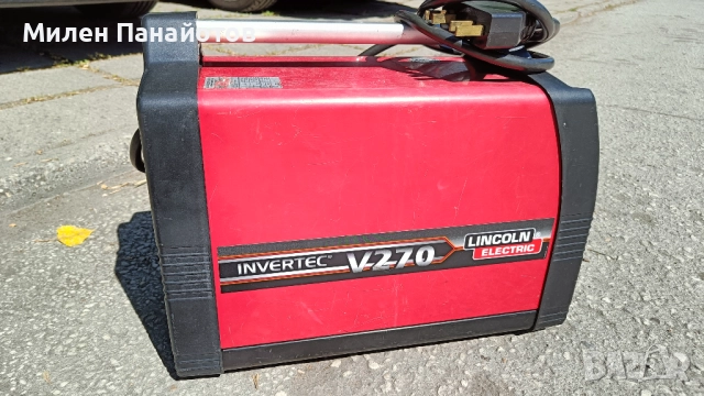  Lincoln invertec V-270S - Електрожен трифазен 270 ампера, снимка 4 - Други инструменти - 51793372