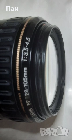 Обектив Canon EF 28-105 F 3.5-4.5, снимка 2 - Обективи и филтри - 53345488