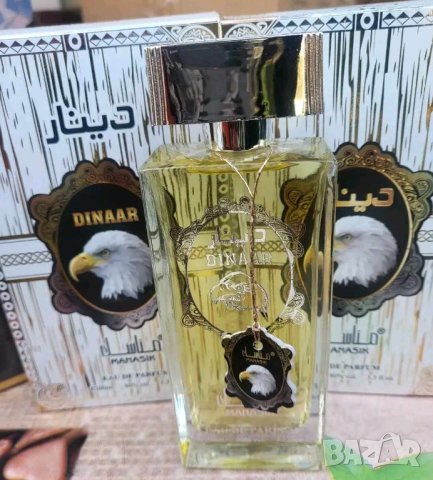 Оригинален арабски мъжки парфюм Dinaar U n i s e x 100ML EDP Spray Perfume by Manasik
