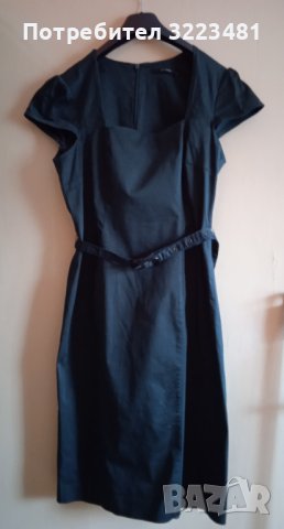 Тъмнозелена рокля, размер М/40/