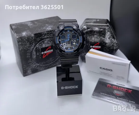 Casio G-Shock GA-100-1A2, снимка 2 - Мъжки - 48220641