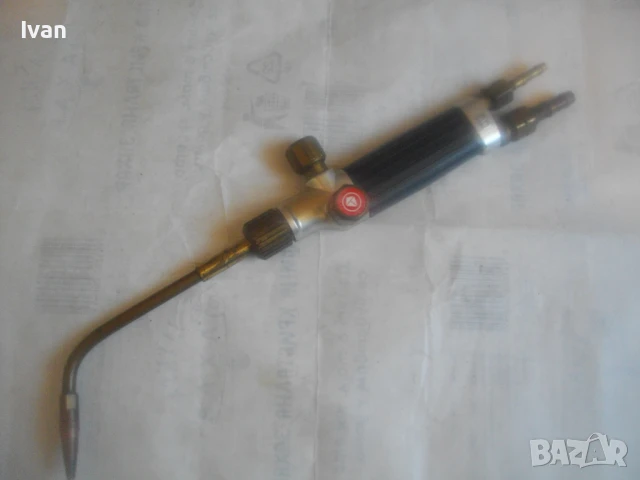 MESSER GRIESHEIM STARLET 1201 ПРОФЕСИОНАЛНА 39 см ОКСИЖЕННА ГОРЕЛКА ОРИГИНАЛНА ЗА ГАЗО-КИСЛОРОДНО, снимка 2 - Други инструменти - 51108707