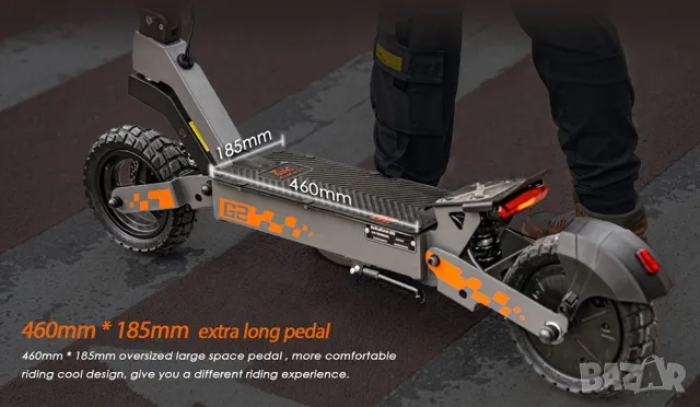 Електрически скутер/тротинетка KuKirin G2 800W 15AH, снимка 4 - Велосипеди - 46157283