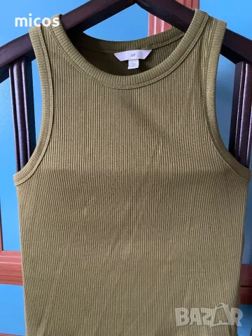 45лв до 30.10!H&M,уникален сет в зелена гама,чисто нови, снимка 2 - Панталони - 47950426