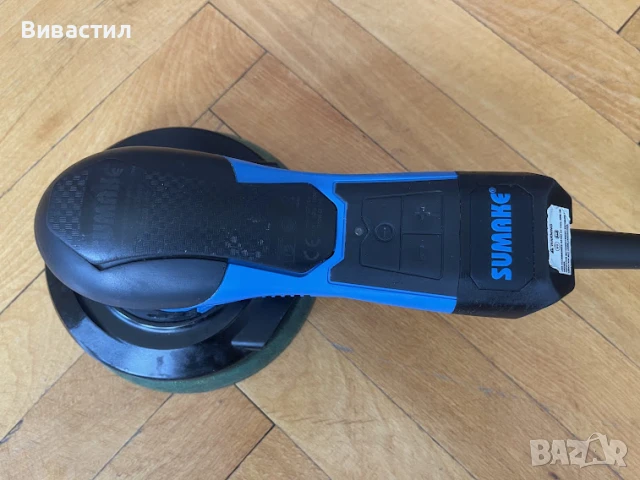 Вакуум Ексцентър шлайф SUMAKE ELSC-B60HM 5мм 350W.Внос от Германия, снимка 5 - Други инструменти - 51224056