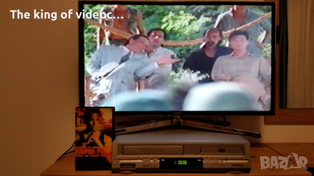 (ВИДЕО) Видеокасета  "  СВЕТКАВИЧЕН ОГЪН "  БРАНДЪН ЛИЙ VHS  1992 г., снимка 2 - Други жанрове - 53135837